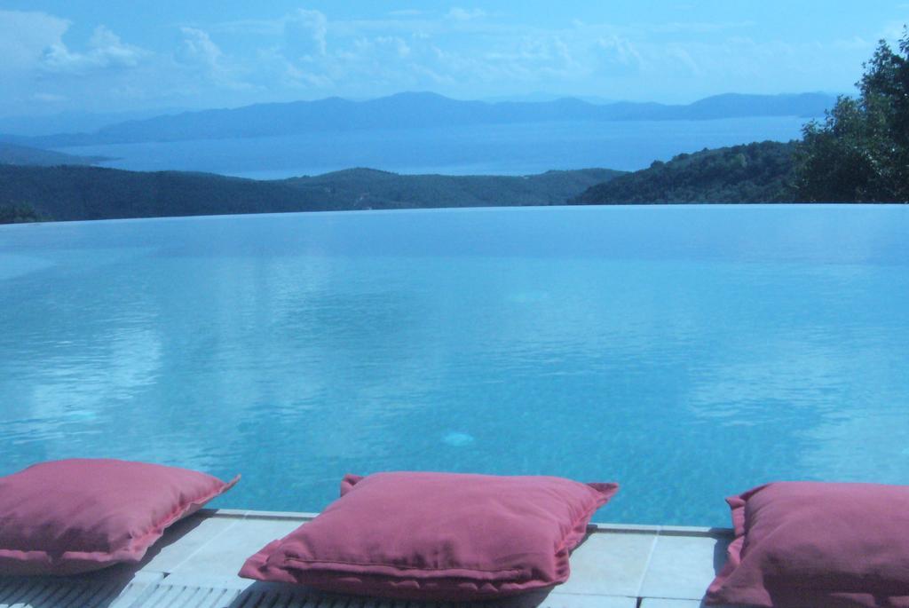 Hotel Dryalos Mileai Bagian luar foto